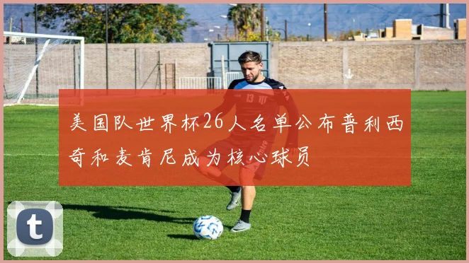 美国队世界杯26人名单公布普利西奇和麦肯尼成为核心球员