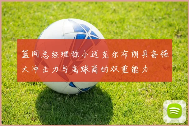篮网总经理称小迈克尔布朗具备强大冲击力与高球商的双重能力