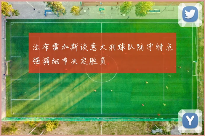 法布雷加斯谈意大利球队防守特点强调细节决定胜负